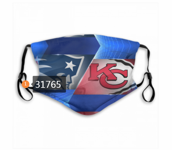 NFL Kansas City Chiefs 1902020 Dust mask with filter